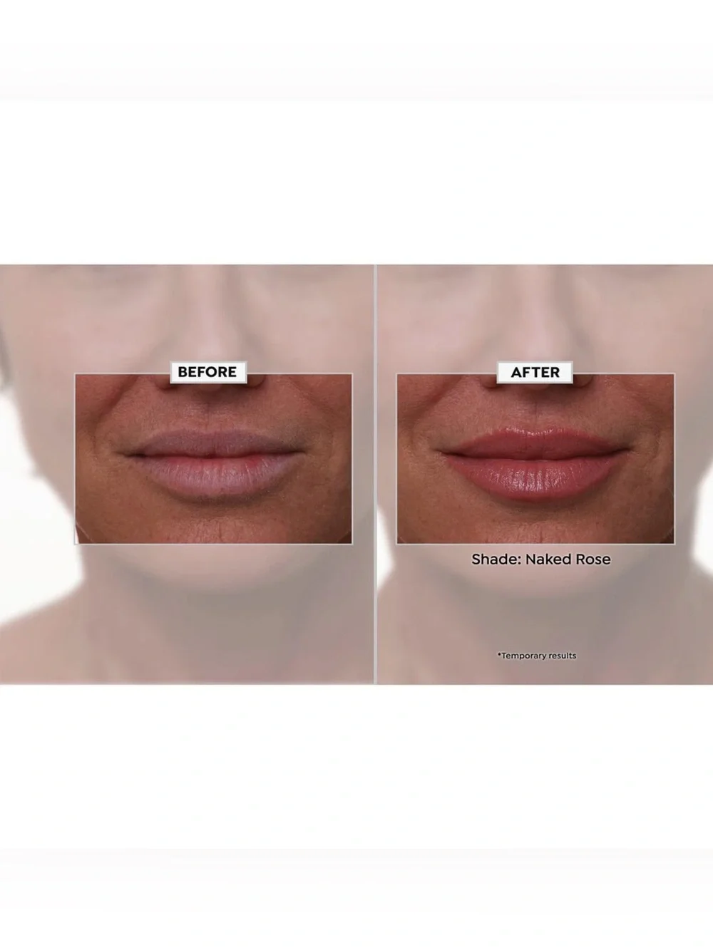 Nakery PLUMParadise Lip Peptide Color Drench - Naked Rose
